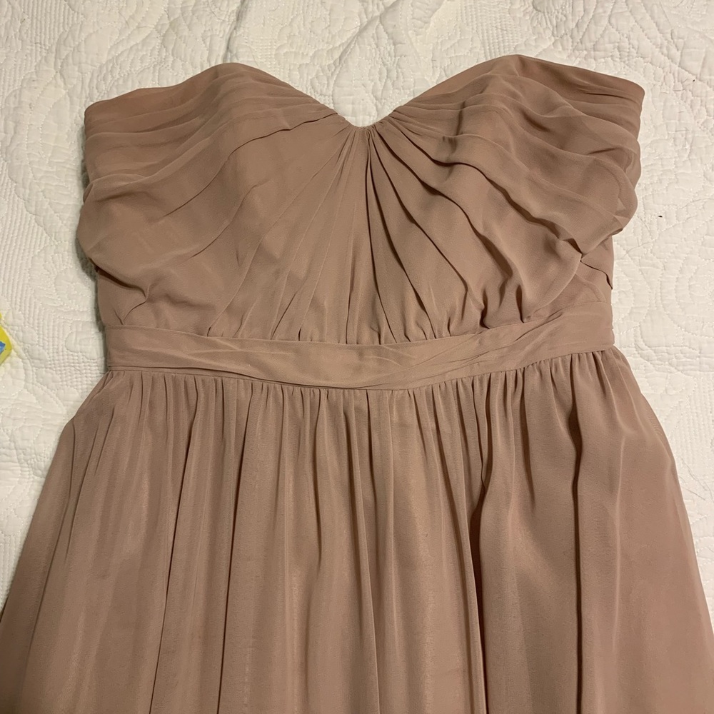 Alfred Angelo tan gown